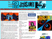 Tablet Screenshot of jesusjonesarchive.info